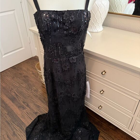NWT Dress the Population Aria Sequin Gown-N2 - Picture 3 of 10